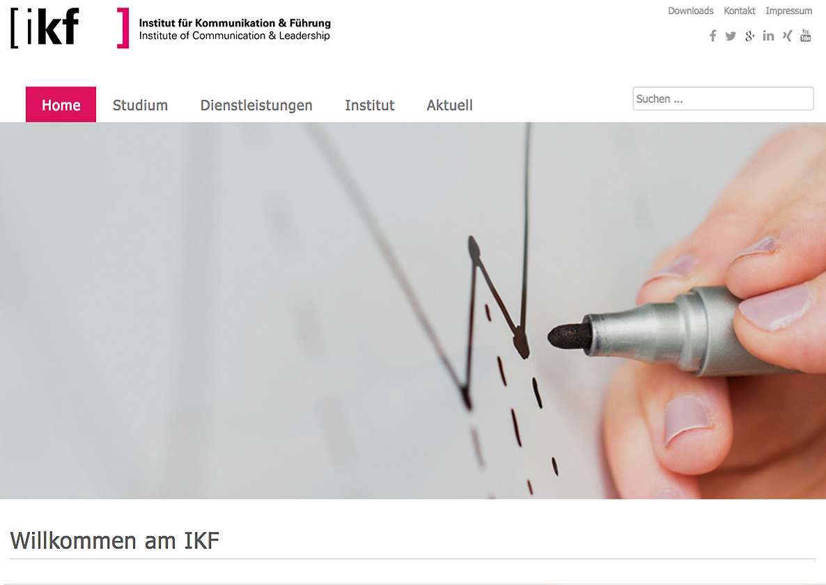 IKF: Relaunch der Website