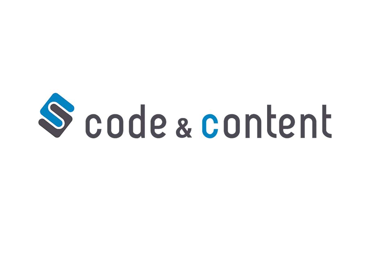 code & content UG: Logo, Visitenkarten & Briefpapier