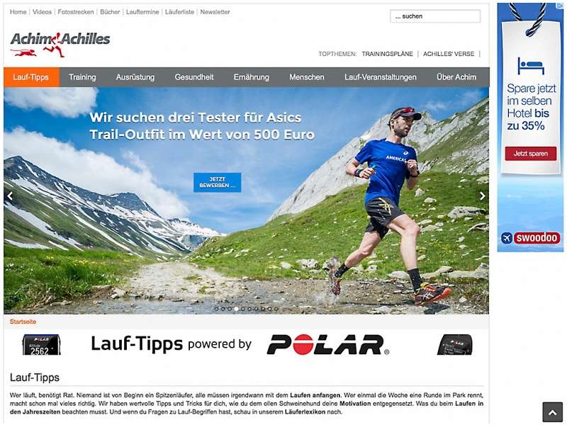 Achim Achilles: Relaunch der Website