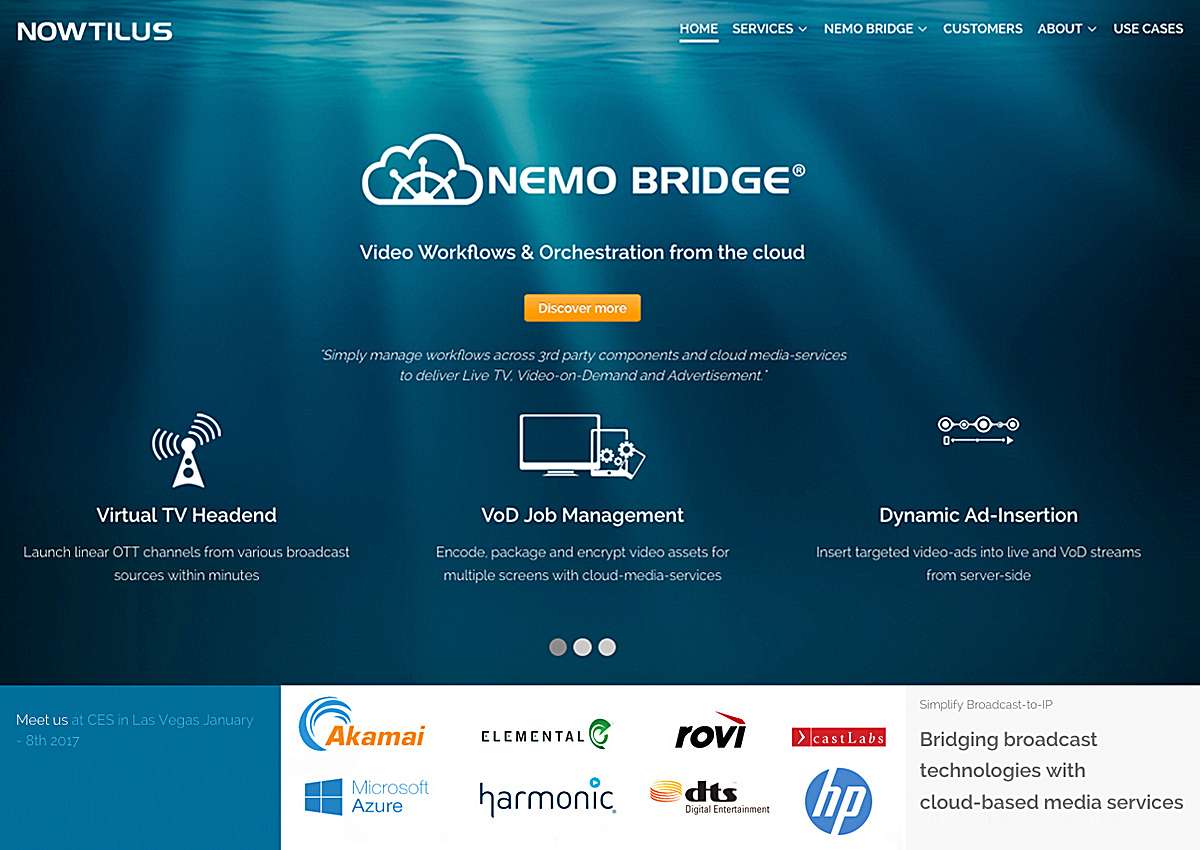 Nowtilus: Relaunch der Website