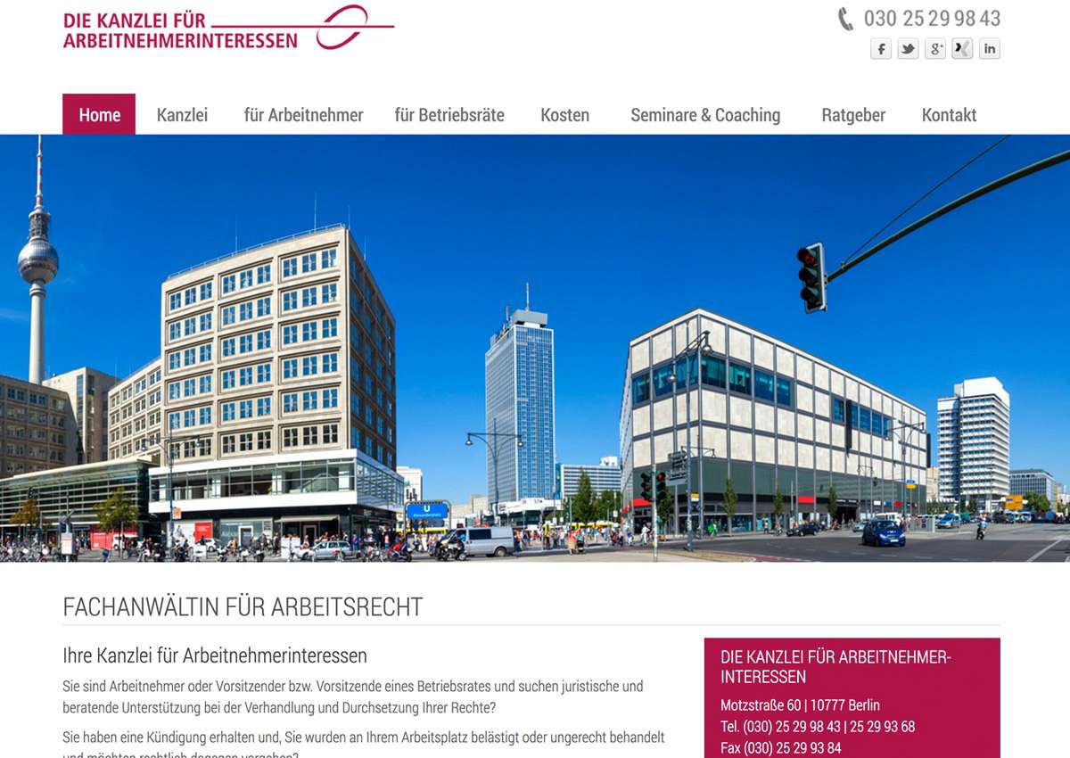 Marion Zehe: Relaunch der Website